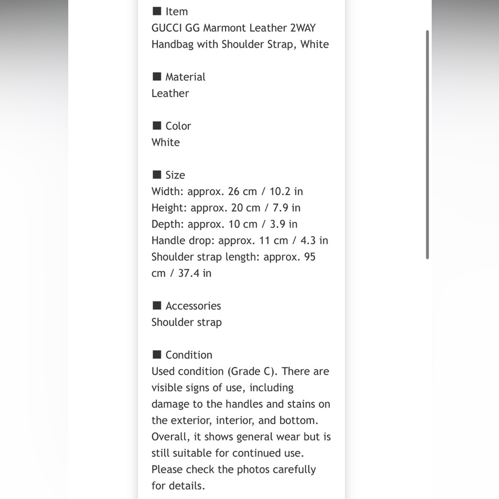 Gucci Cream Satchel with Gold Accents - Picture 16 of 16